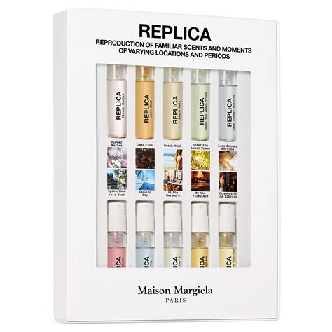 replica perfume gift box set|margiela memory box perfume.